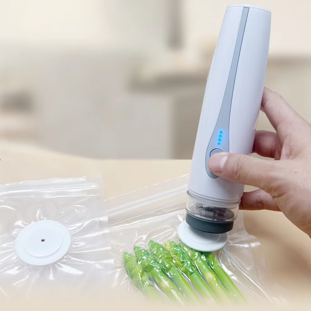 Food Vacuum Sealer Machine - Automatyczna mini pakowarka próżniowa do pakowania,