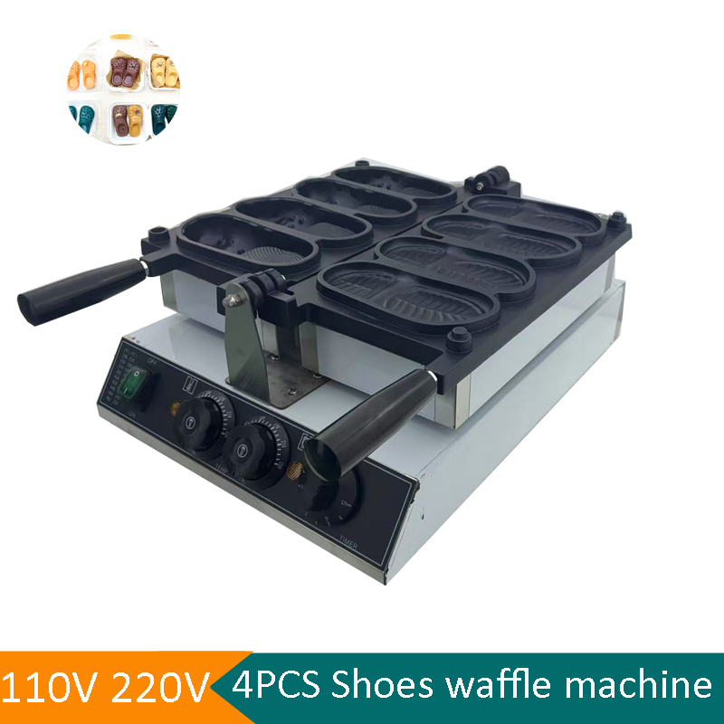 Mini Waffle Maker Machine - Profesjonalna maszyna do gofrów w kształcie