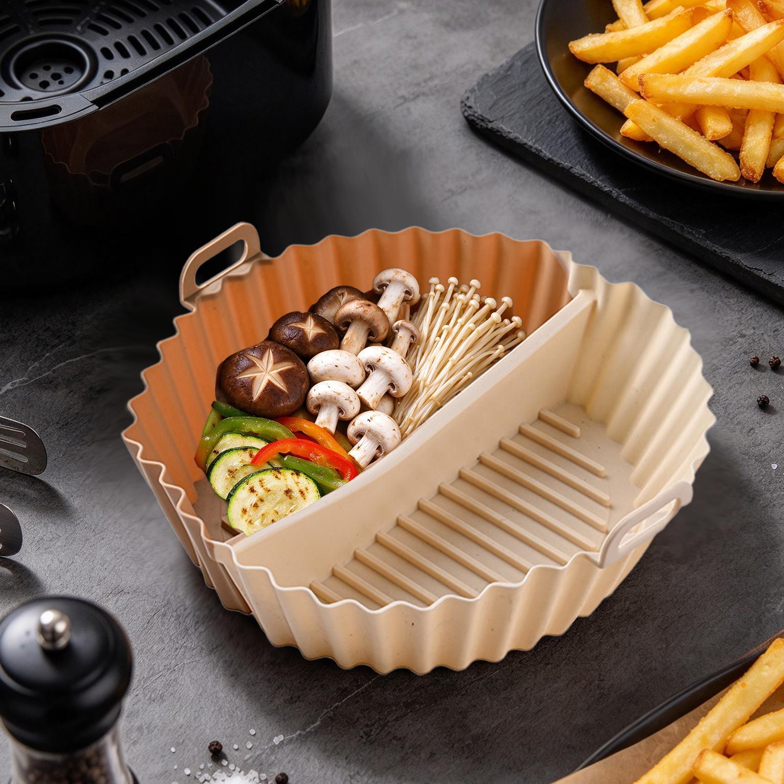 Silikonowe wkładki do frytkown – Air Fryer Silicone Pot Liner recenzja i cena