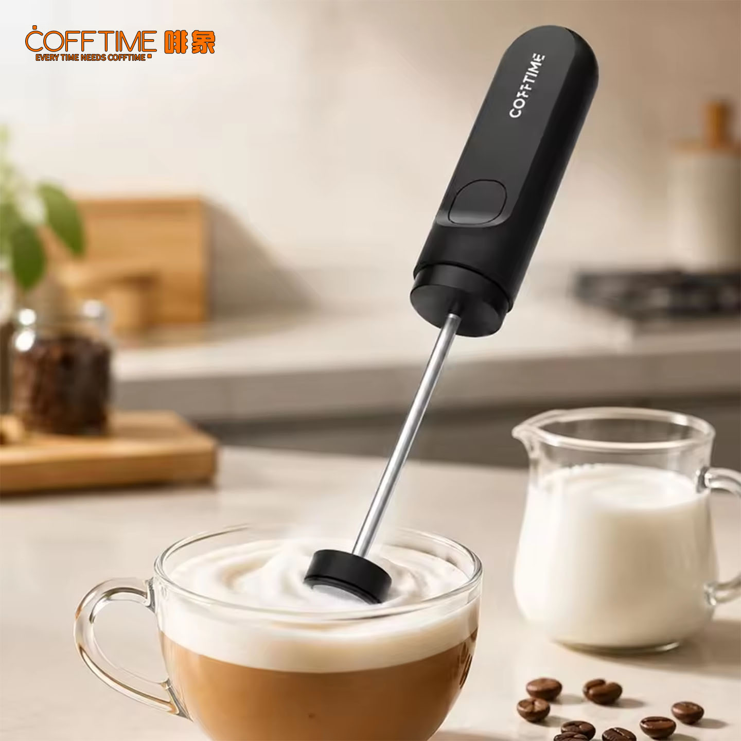 Elektryczny spieniacz do mleka – Electric Milk Frother Handheld recenzja i cena