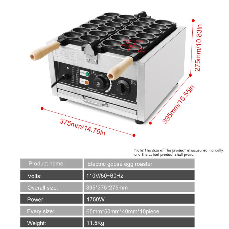 Maszyna do gofrów w kształcie  – Mini Waffle Maker Machine recenzja i cena