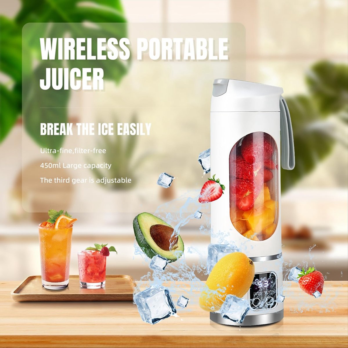 A20M Przenośny blender z możli – Portable Blender Usb Rechargeable recenzja i cena