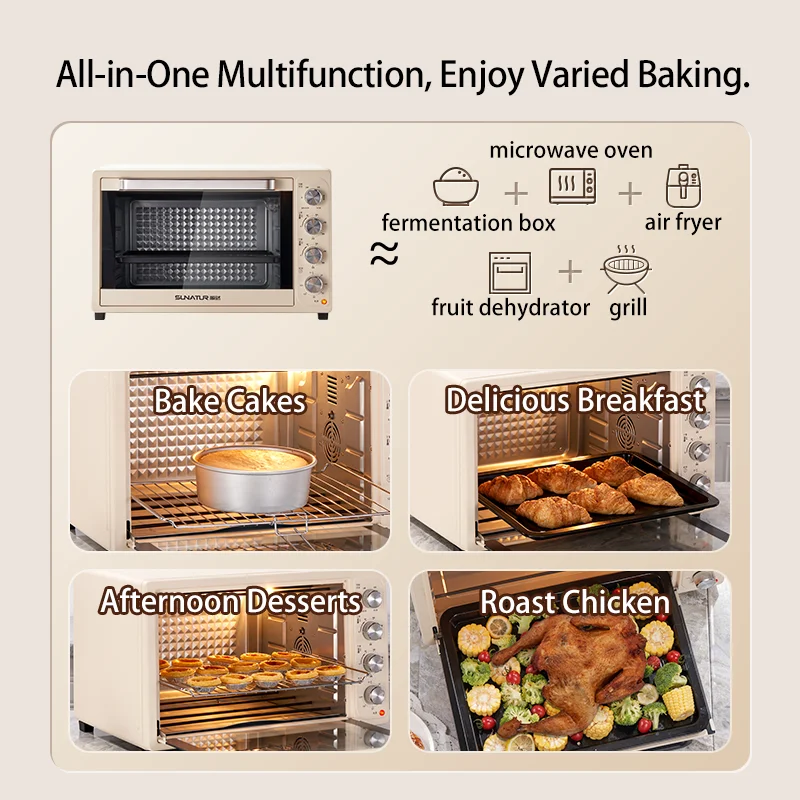 SUNATUR 2200W Piekarnik z cyrk – Small Appliances recenzja i cena