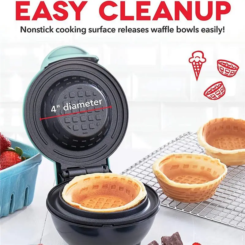 Do użytku domowego: mini gofro – Mini Waffle Maker Machine recenzja i cena