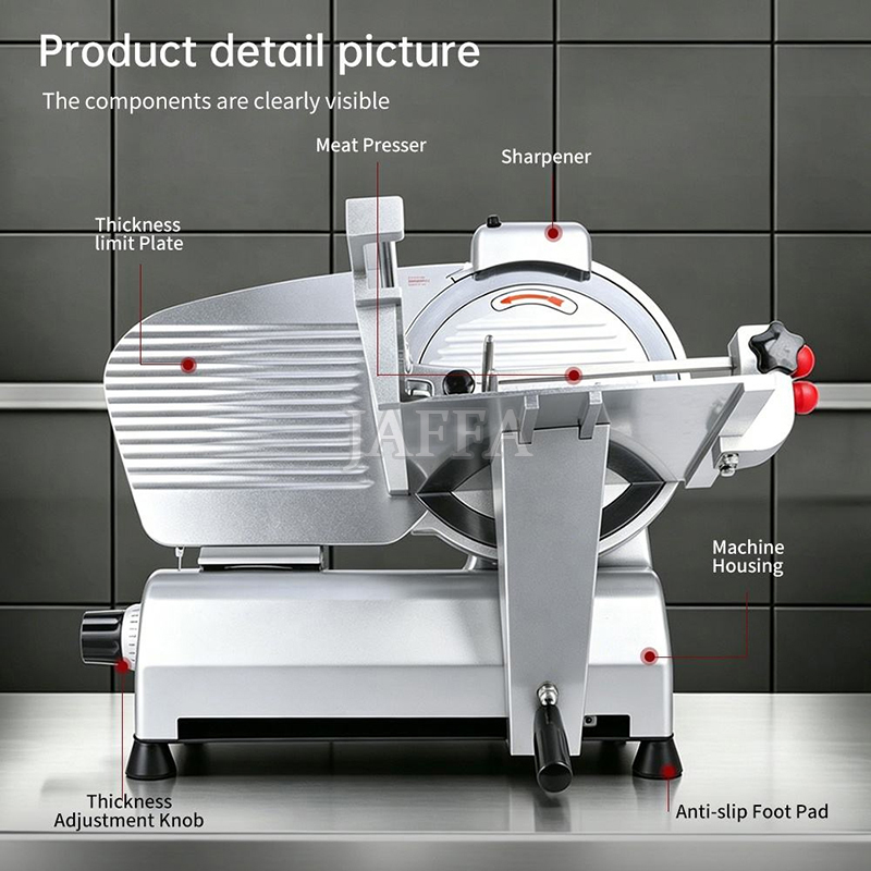 Hurtowa sprzedaż nowej, półaut – Automatic Meat Slicer Home recenzja i cena